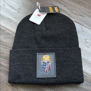 Ariat Rebar Work 3M Thinsulate Insulation,Born For The Watch,Cuffed Cap/beanie